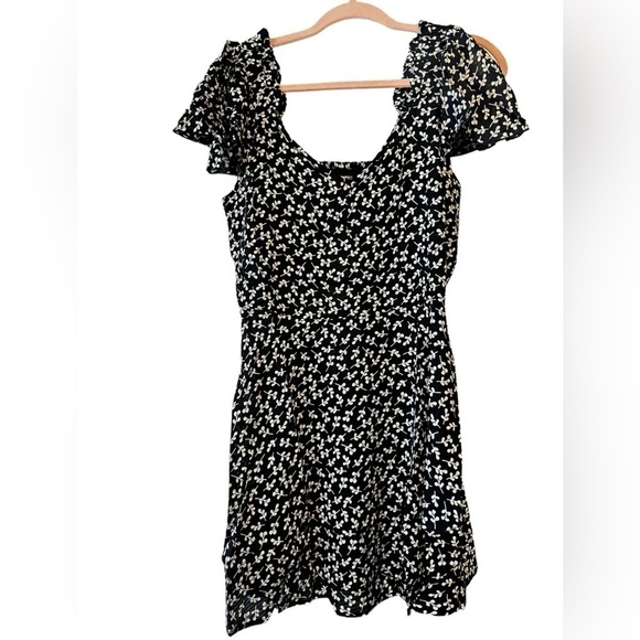 BOG Collection Floral Mini Dress size M - Picture 5 of 10